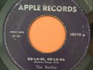 THE BEATLES Ob-la-Di Ob-la-da 1st press 1968 APPLE PURPLE LABEL PERU 45