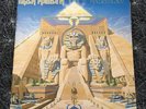 Iron Maiden Powerslave LP Original Capitol EMI 1984 NWOBHM Insert Textured Cover