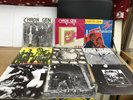 punk rock vinyl records Including Chron Gen x 9 Singles