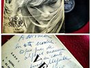 VERA SIENRA with EDUARDO MATEO- NUESTRA SOLEDAD -  SIGNED AUTOGRAPH -URUGUAY -