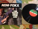REDD FOXX YOU GOTTA WASH YOUR ASS LP EX VINYL 1975 EX COVER Apollo Theater