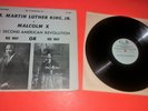 Dr. Martin Luther King and Malcolm X Second American Revolution record Brotherho