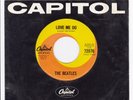 BEATLES CANADA CAPITOL 72076 45 (No Dashes in Deadwax Matrix #’s)  - Love Me Do