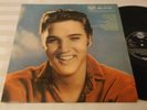 ELVIS PRESLEY rare  LP  silver black 1ST   UK  lovely EX EX great for age