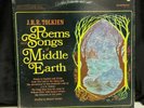 J.R.R. Tolkien Poems and Songs of Middle Earth LP, TC 1231,Donald Swan