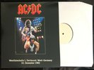 Testpressung (lim 20) AC/DC Live Westfalenhalle Dortmund 10.12.1982 2LP + Poster