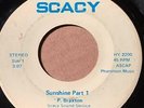 SCACY SOUND SERVICE HY 2200 SUNSHINE PARTS 1 & 2  VG/VG+  LISTEN