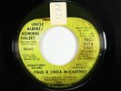 Beatles 45 - Paul & Linda McCartney - Uncle Albert - Apple - VG+ mono promo