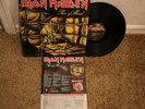 IRON MAIDEN PIECE OF MIND ORIGINAL ALBUM 1983 SHRINK WITH INSERT