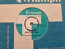 PETER JAY AND THE BLUE MEN. JUST TOO LATE 1960. RARE SINGLE ON THE TRIUMPH LABEL