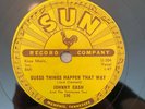 Memphis Rockabilly 78 Johnny Cash - Guess Things Happen That Way SUN 295