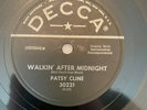 Country 78 Patsy Cline - Walkin' After Midnight DECCA