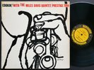 MILES DAVIS Quintet Cookin' LP PRESTIGE PRLP 7094 NJ RVG DG MONO John Coltrane