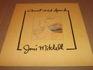 Vintage 1974 Joni Mitchell Court And Spark Vinyl First Pressing. electro folk