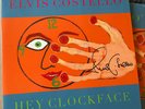 Elvis Costello Hello Clockface Signed vinyl cover bundle “Tri-Colour vinyl”