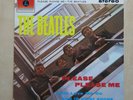 THE BEATLES Please Please Me UK 2 box EMI label vinyl LP Parlophone PCS3042 Ex+
