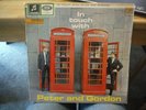 PETER AND GORDON In Touch With German Gold Rim Stereo LP Columbia SMC83845 EX/EX