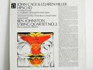 JOHN CAGE & LEJAREN HILLER - HPSCHD Rare UK LP '69 AVANT GARDE ELECTRONIC Insert