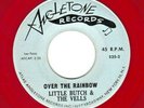 DOO WOP   45  Little Butch & the Vels  AngleTone  535  *red vinyl*