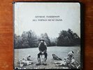 George Harrison - All Things Must Pass 3 LP Box Set Vinyl 1970 1st Pressing
