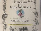 Alice Through the Looking Glass read by Cyril Ritchard 4 LP box set w/book ID
