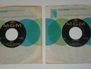 Beatles & Tony Sheridan 2 MGM 45 RPM Records: Why/Cry For A Shadow & My Bonnie