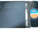 AC/DC BACK IN BLACK W/INNER 1ST 1981 RARE EXYUGO LP