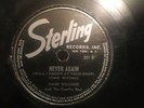 super rare hank williams sterling label number 201 78 record