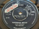 The Beatles Paperback Writer Rain UK 45 7