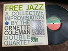 ORNETTE COLEMAN FREE JAZZ ATLANTIC SD 1364 STEREO US GATEFOLD LP