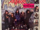 ANTHRAX I'M THE MAN 1987 US 90685-1 MEGAFORCE RARE 1st LP THRASH SHRINK W HYPE