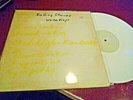ROLLING STONES 1975 TOUR OF THE AMERICAS PART 2 CHARLIE WATTS  LP WHITE VINYL