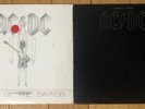 AC/DC Vintage Vinyl Record Album: Flick the Switch Unopened And Back In Black