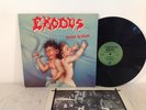 Exodus - Bonded By Blood - Combat 1985 Green Labels 1st Press w/ Inner VG+