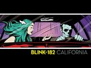 Blink-182 California deluxe Pop-Up GREEN vinyl 2 LP in mailing box with sticker