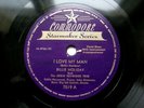 BILLIE HOLIDAY I Love My Man COMMODORE - EX ORIG 78 RPM RECORD