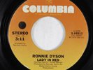 70s Soul 45 RONNIE DYSON Lady In Red COLUMBIA VG+ HEAR