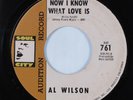 Northern Soul 45 AL WILSON Now I Know What Love Is SOUL CITY promo HEAR