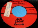 TONY & THE DEL-FI'S Goin' To Miami 45 Rare New Group Rockabilly/Doo Wop/Rocker