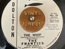 THE FRANTICS 45 The Whip / Delilah DOLTON Rec '60 DJ Do-648 No. 24 Instrumentals
