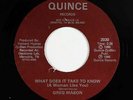 Modern Soul Outsider 45 - Greg Mason - What Does It Take To Know - Quince - mp3