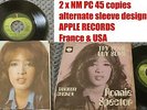 RONNIE SPECTOR APPLE 2 x alt PC 45's 