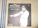 45 tours johnny hallyday JUKE BOX MEDIUM B373.035 BIEM PHILIPS D'OCCASION