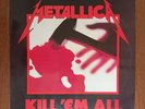 Metallica ‎Kill 'Em All [1990] Vinyl LP Rock Heavy Metal Psychedelic Rock