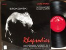 STOKOWSKI Rhapsodies Liszt Enesco RCA Living Stereo LSC-2471 WD LP TAS VG++