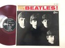 MEET THE BEATLES JAPAN FIRST ORIGINAL LP ODEON RED WAX OP 7041 LONG PLAYING LOGO
