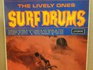 THE LIVELY ONES SURF DRUMS OG UK MONO PLUM LONDON LP HA 8082 1B/1B MINT
