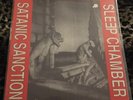 Sleep Chamber ?– Satanic Sanction Rare  LP P5 Vinyl Electro, Industrial, Ambien