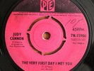 JUDY CANNON The Very First Day I Met You UK 7