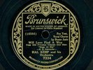 78tk-dance-BRUNSWICK 7334-Hal Kemp-(Will love find a way/Love and a dime & East)